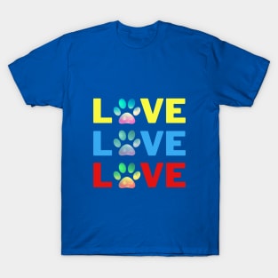 Love for Pets T-Shirt